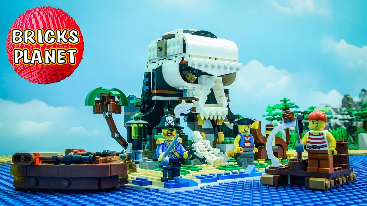 31109 Skull Island LEGO Creator 3-in-1 - Stop Motion Review