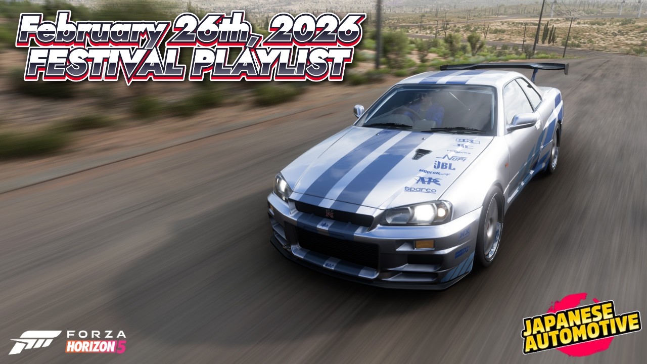 Japanese Automotive - Summer Season Festival Playlist - Forza Horizon 5