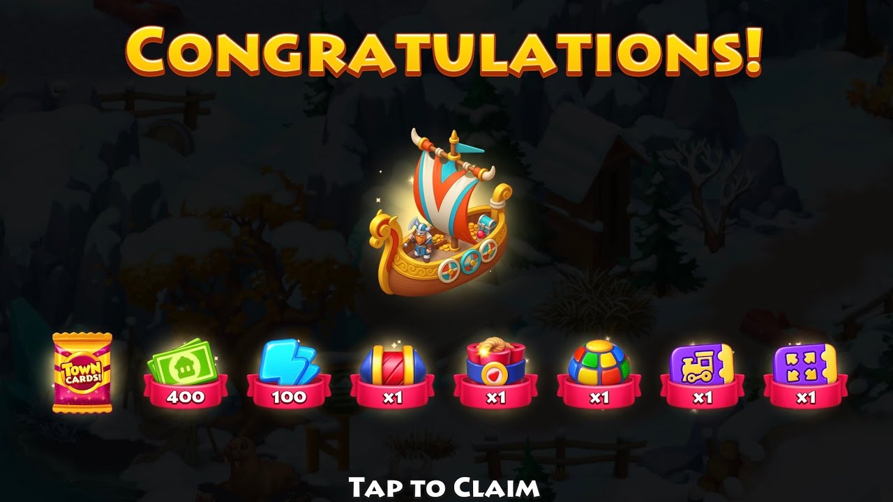 Secrets of the Past Adventure Completed | Township Gameplay