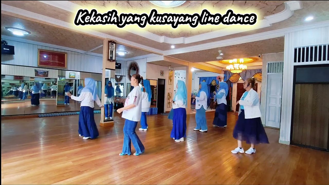 Kekasih yang kusayang line dance. Choreographer by Vee Trias (INA)@veetrias 