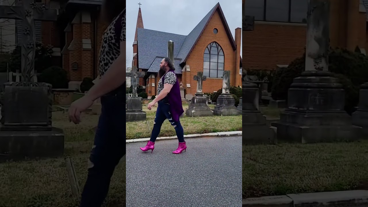 #episcopal #church #cemetery #highheels #genderneutral