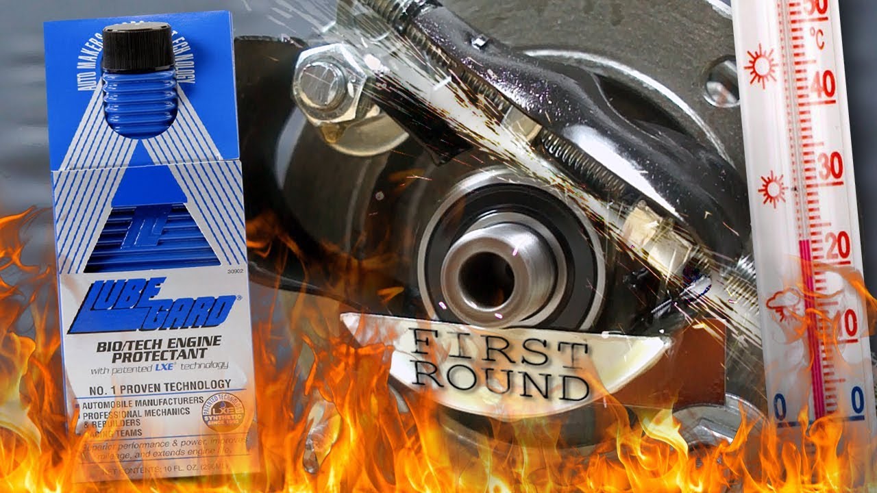 Lubegard Bio-Tech Engine Oil Protectant Анализ присадок к маслам Тест на трение 100&deg;C