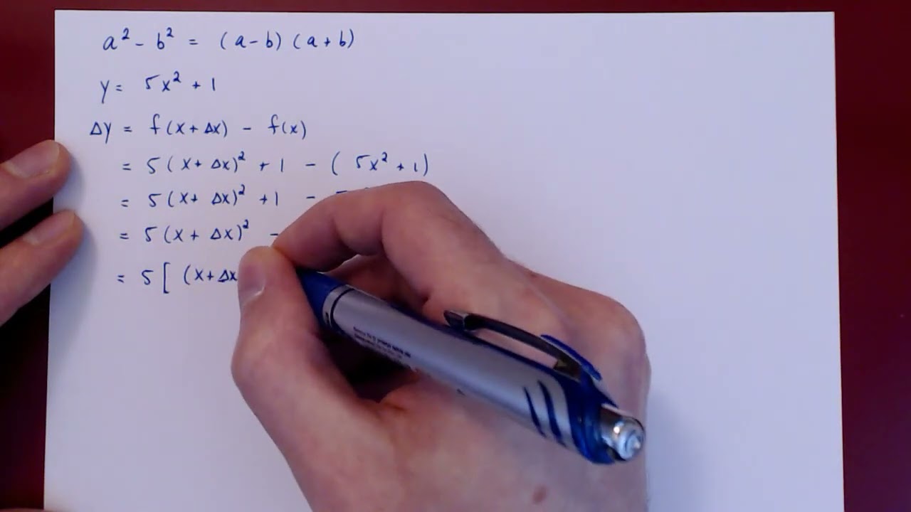 The Definition of the Derivative - Slick Solution 1