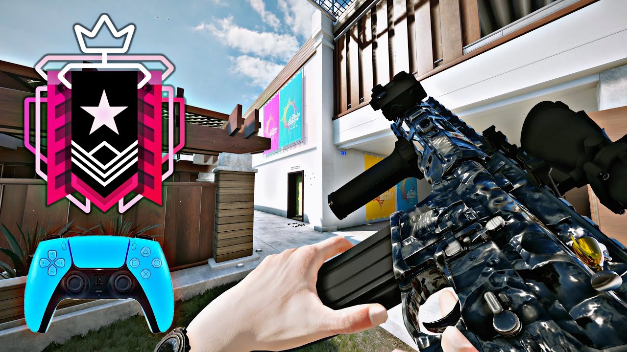 THE *BEST* #1 CONTROLLER CHAMPION Settings on THE NEW SEASON OF Rainbow SixSiege CONSOLE
