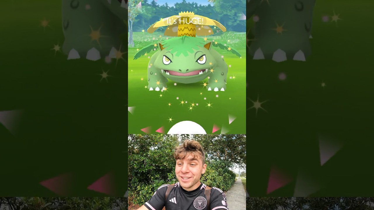 ✨I Caught a HUGE SHINY Venusaur In Pokemon Go!✨ 