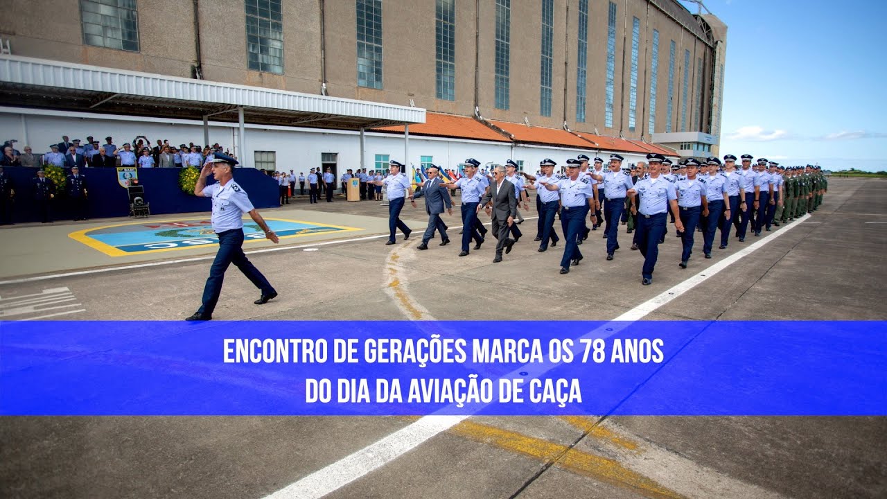 Encontro de gerações marca os 78 anos do Dia da Aviação de Caça