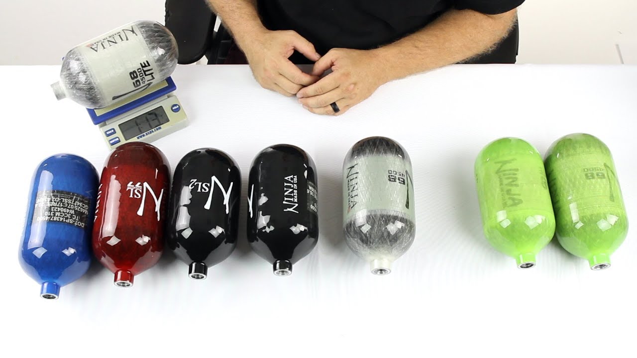 New Ninja SL2 & Lite Compressed Air Tank - Review