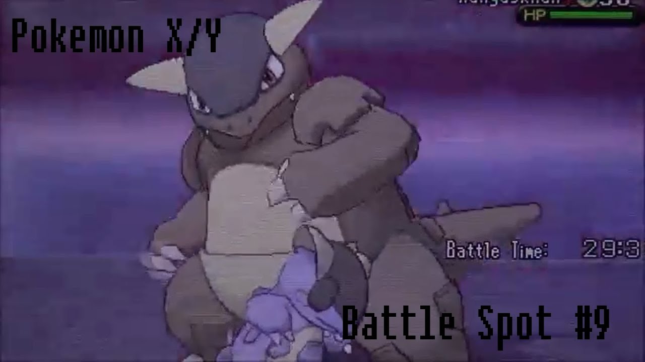 Live Pokemon X/Y Battle Spot #9! Mega Kangaskhan? Arcanine Doesn't Care!
