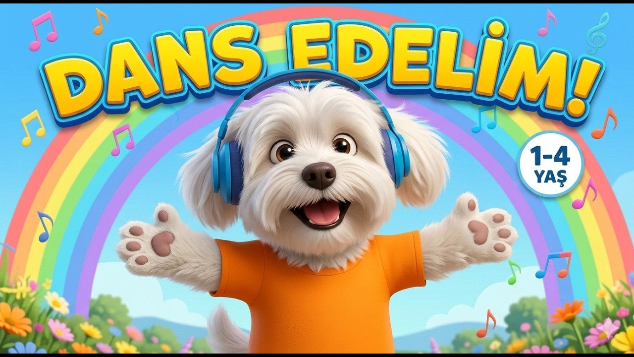 BENİM ADIM HAYLAZ! 🐶🎵 | Meraklı Haylaz ile Dans Edelim 💃 1-4 Yaş Animasyon Şarkısı