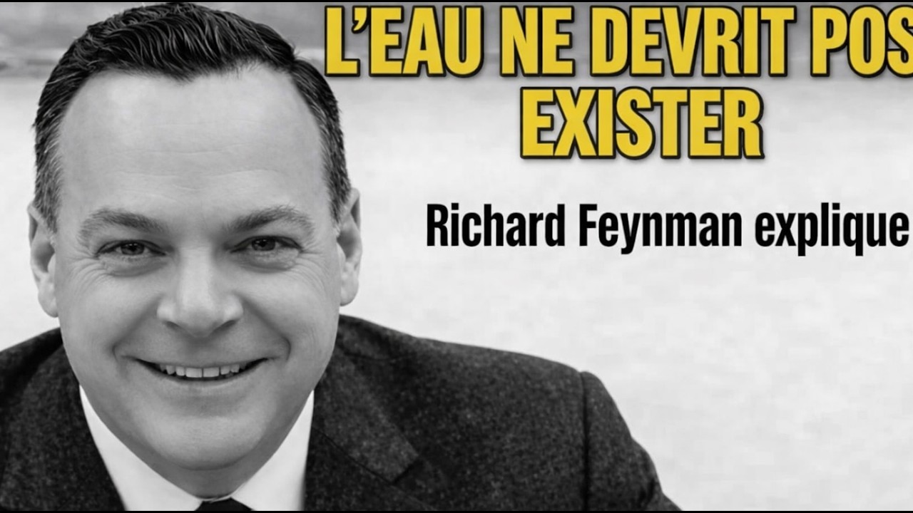 L'eau enfreint les règles de la physique — La réponse troublante de Feynman