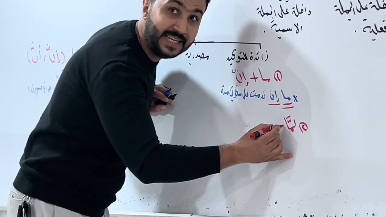 ان النفي اداة الثامنة