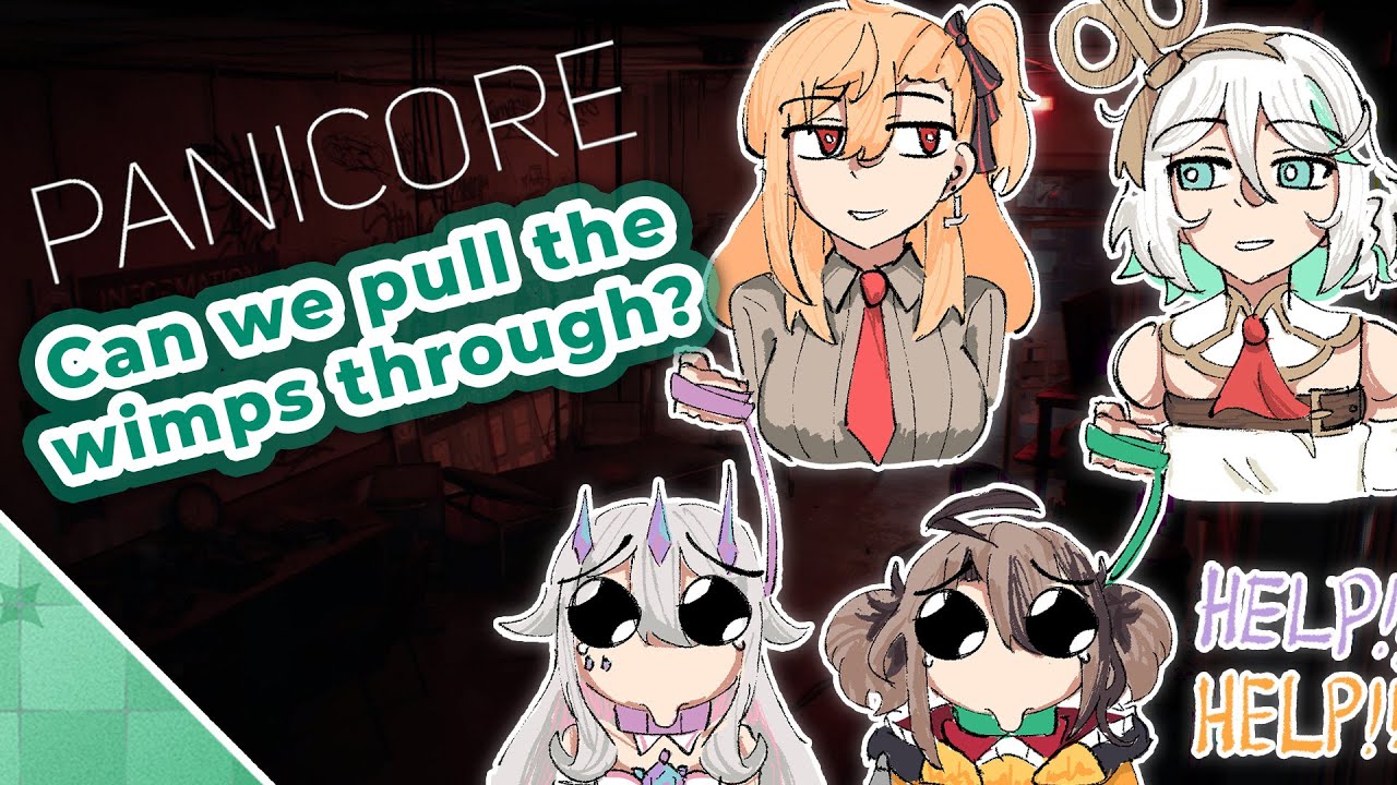 【PANICORE】Two braves and two wimps collab!!