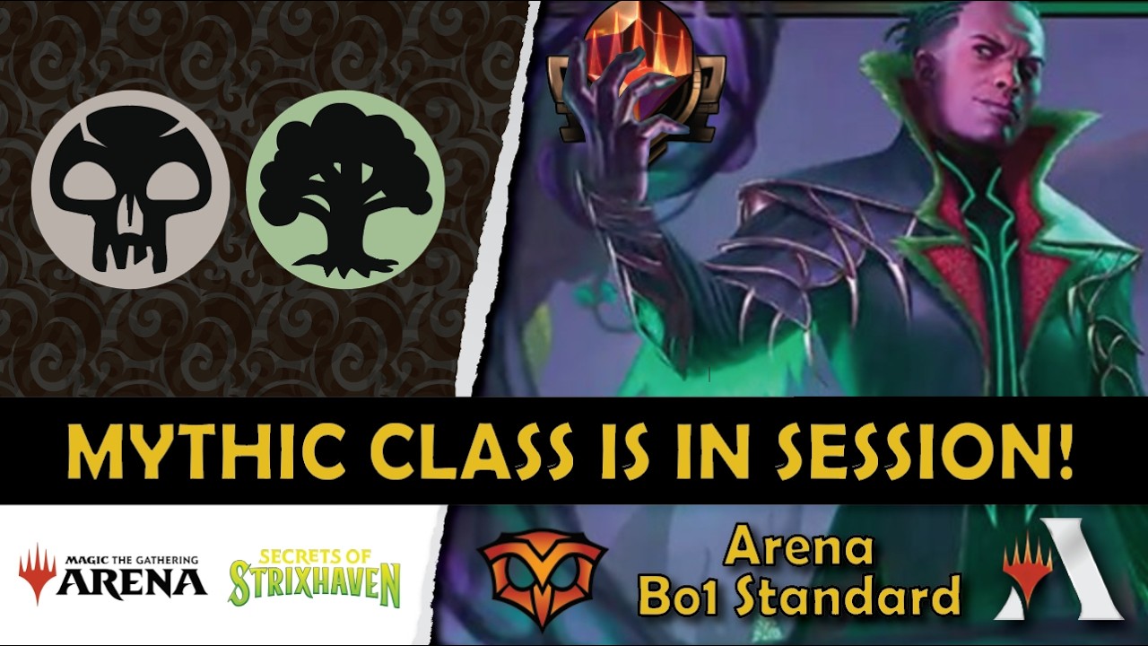 Professor did the work. Mythic unlocked #mtg #mtgarena #standard #sos #combo