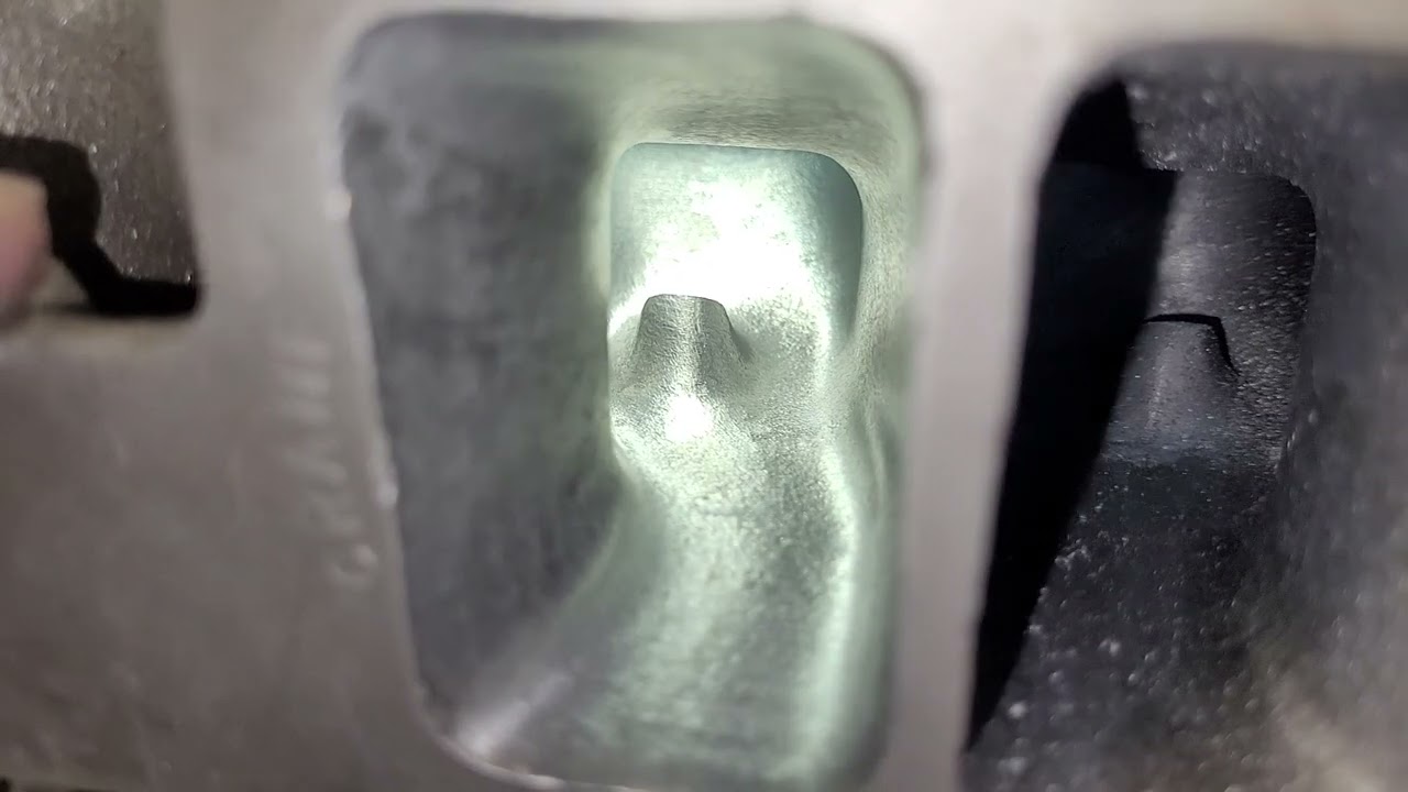 Chevy fuelie head 492               Crane Fireball with modern porting intake