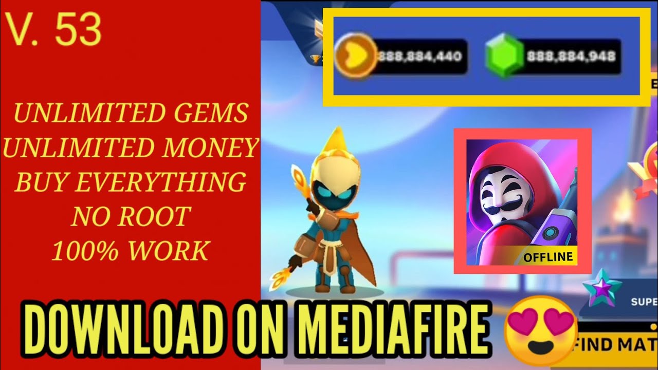 Hero Strike Offline | Mod Apk Download 😎😍