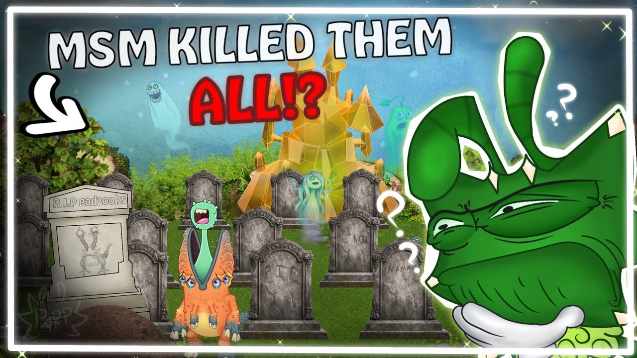 How many monsters DIED in my singing monsters!? 