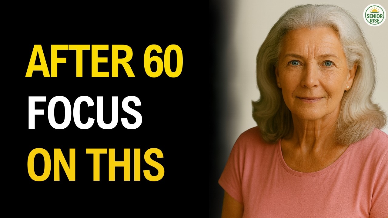 Не тратьте свою жизнь впустую после 60, пока не стало слишком поздно.