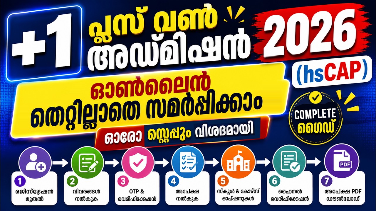 Plus one allotment 2026 | How to apply online? hsCAP #PlusOneAllotmentApplicationForm2026