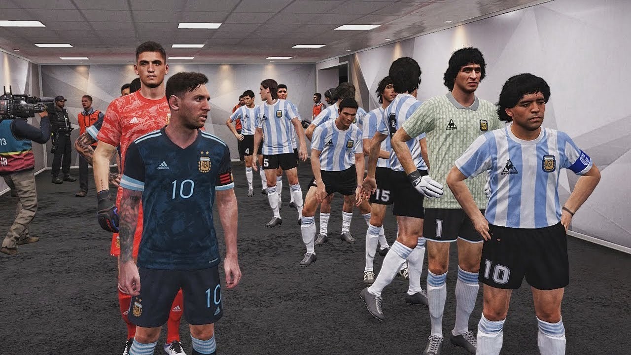 ARGENTINA CLASICA vs ARGENTINA ACTUAL | PES 2021