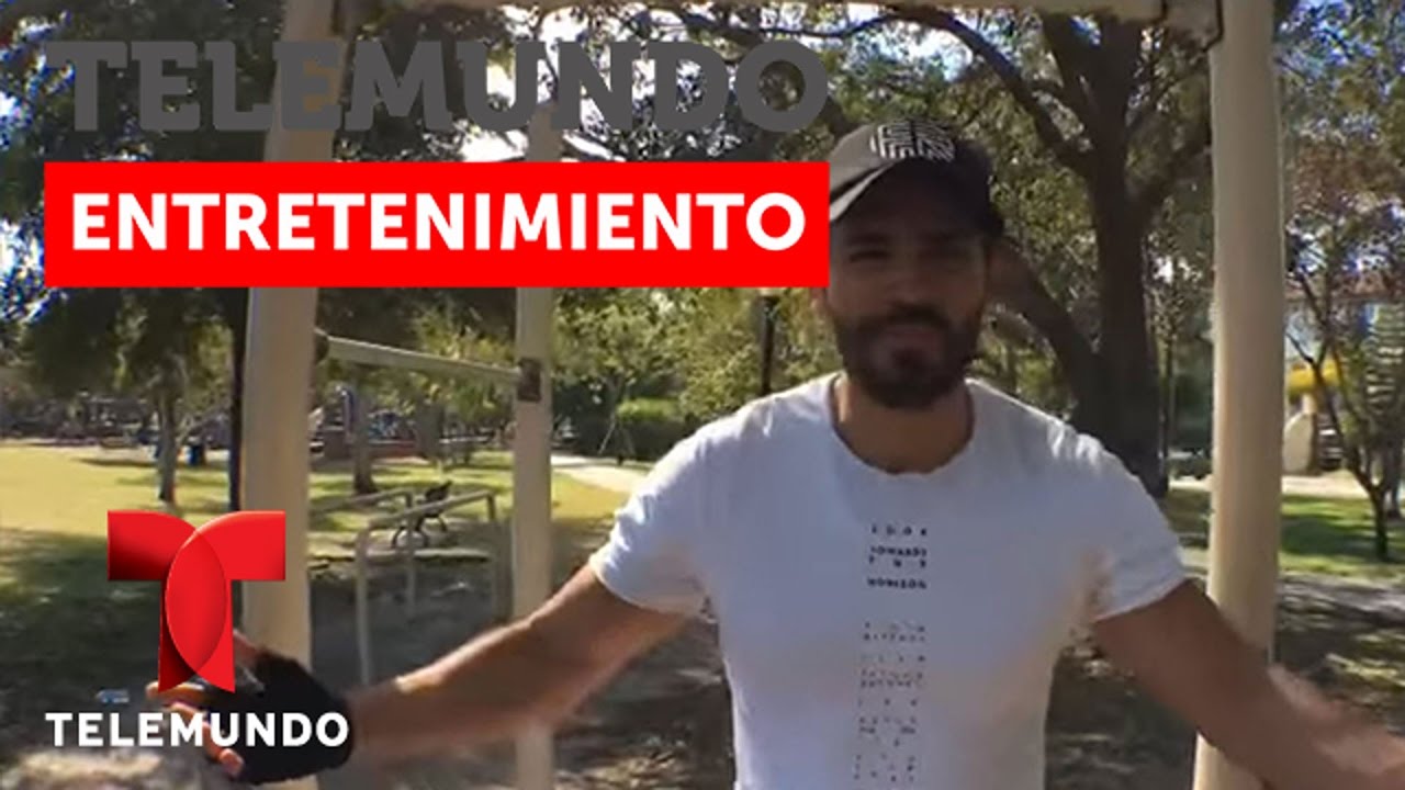 EN VIVO: Fabi&aacute;n R&iacute;os en su rutina de ejercicios
