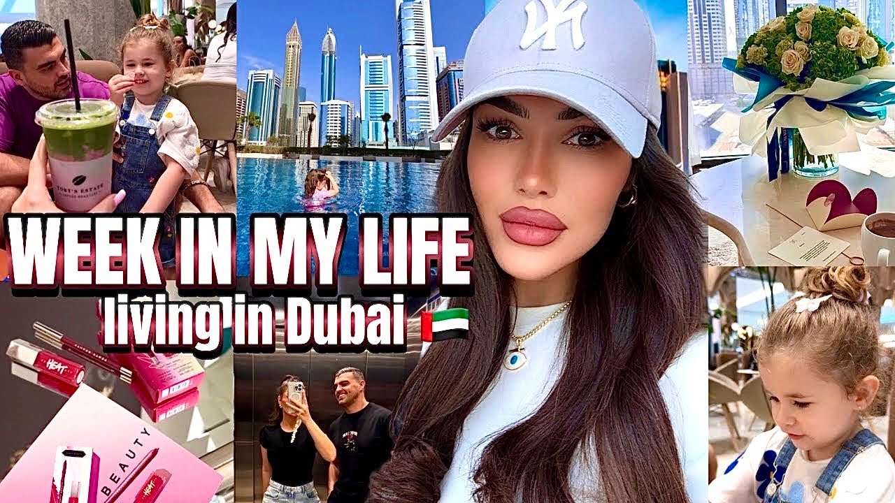 Dubai Weekly Vlog | Matcha Tasting, Shopping at Dubai Hills Mall & Mom Life ✨