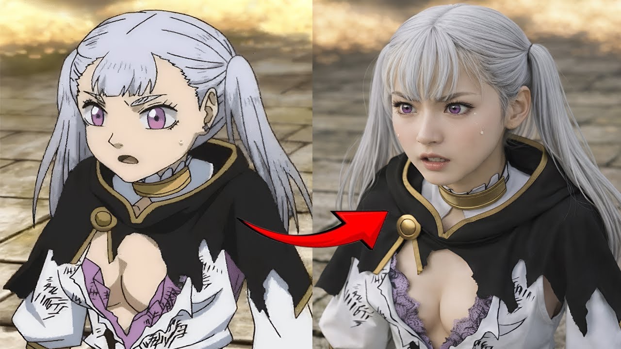 BLACK CLOVER SEASON 5 REAL LIFE IN 4K ULTRA REALISTIC (ブラッククローバー ) 🤫 AI LIVE ACTION!