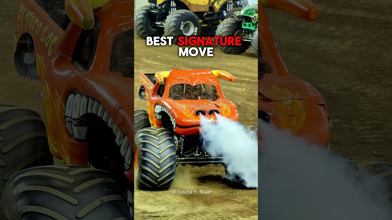 МОНСТР-ТРАКИ с ЛУЧШИМИ ФИРМЕННЫМИ движениями