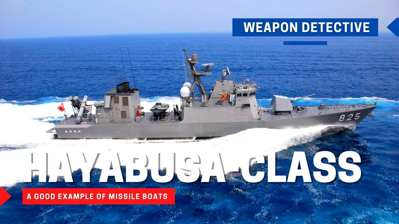 Hayabusa-class | A good example of missile boats' function in the blue water navies