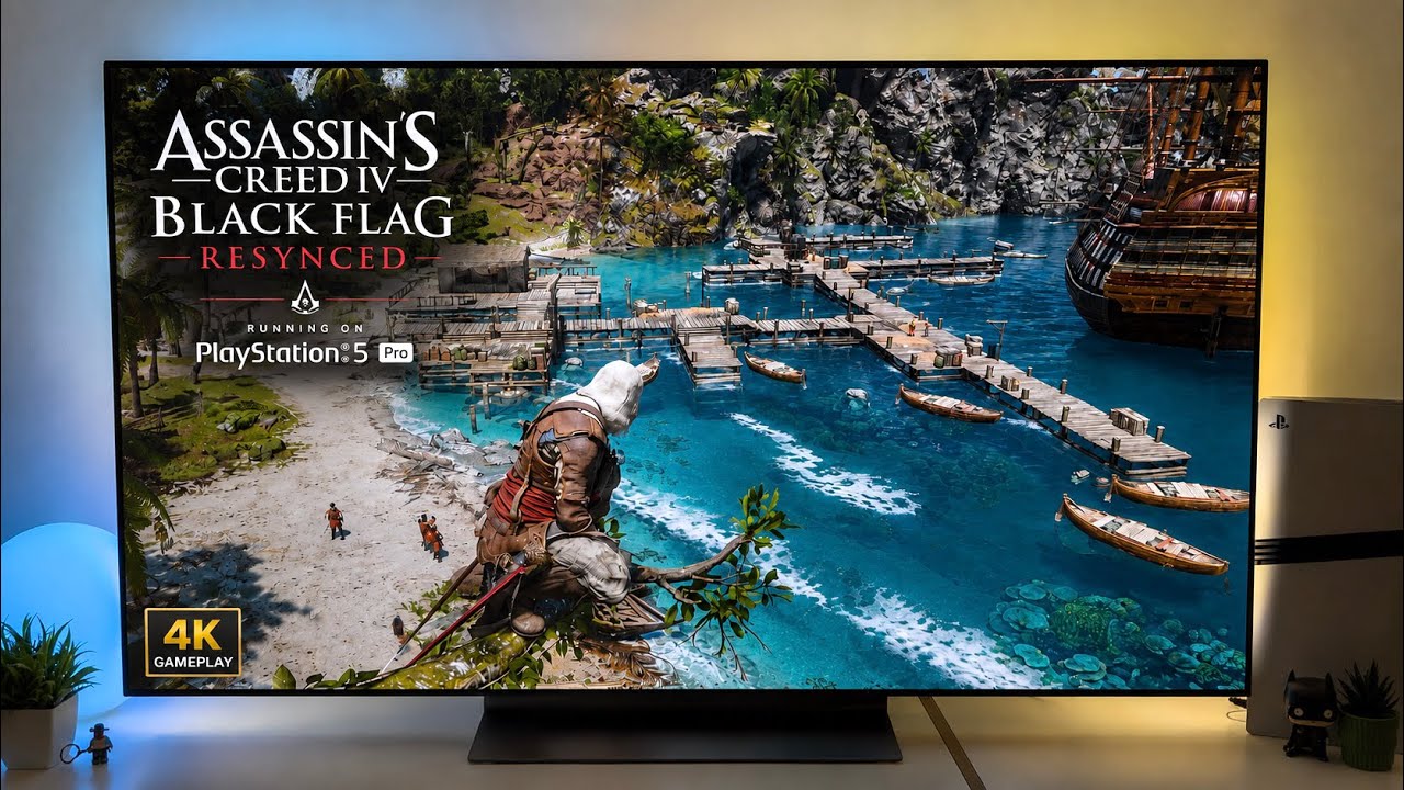 Assassins Creed Black Flag Resynced on PS5 Pro is a Visual MASTERPIECE!🔥