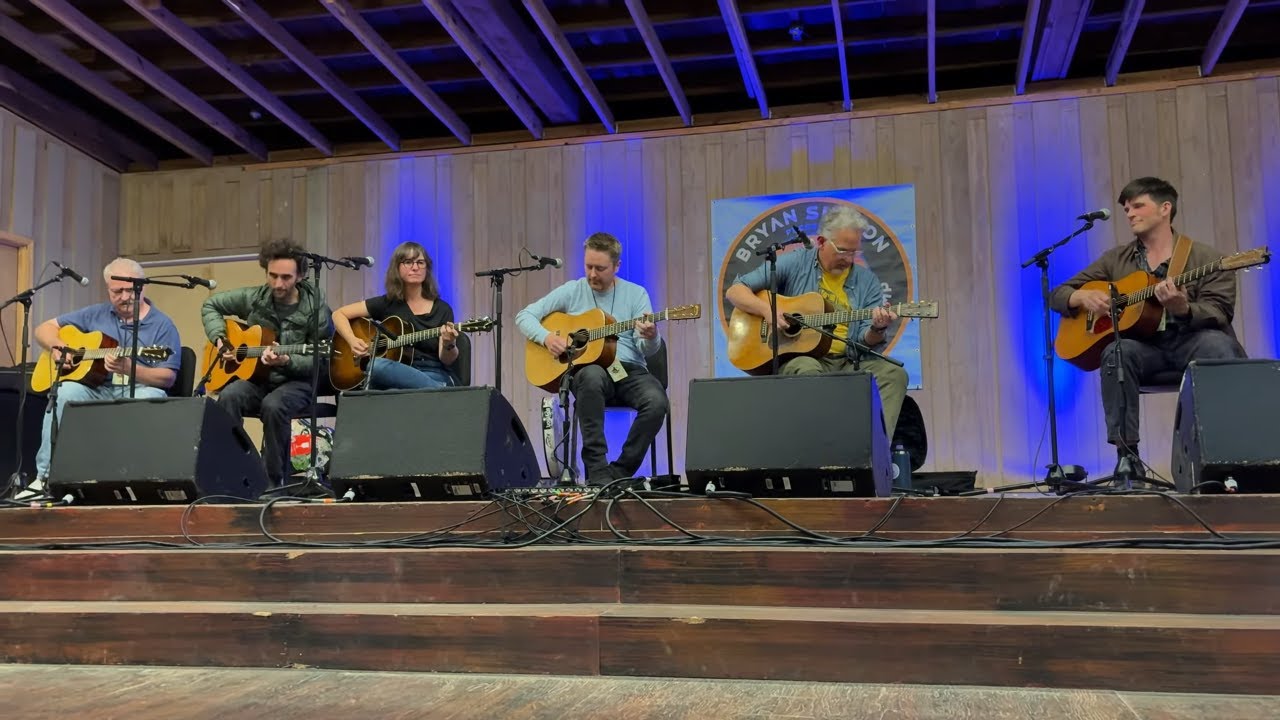 Bryan Sutton, Julian Lage, Jake Workman, Stash Wyslouch, Tim Stafford, & Avril Smith - Guitar Jam