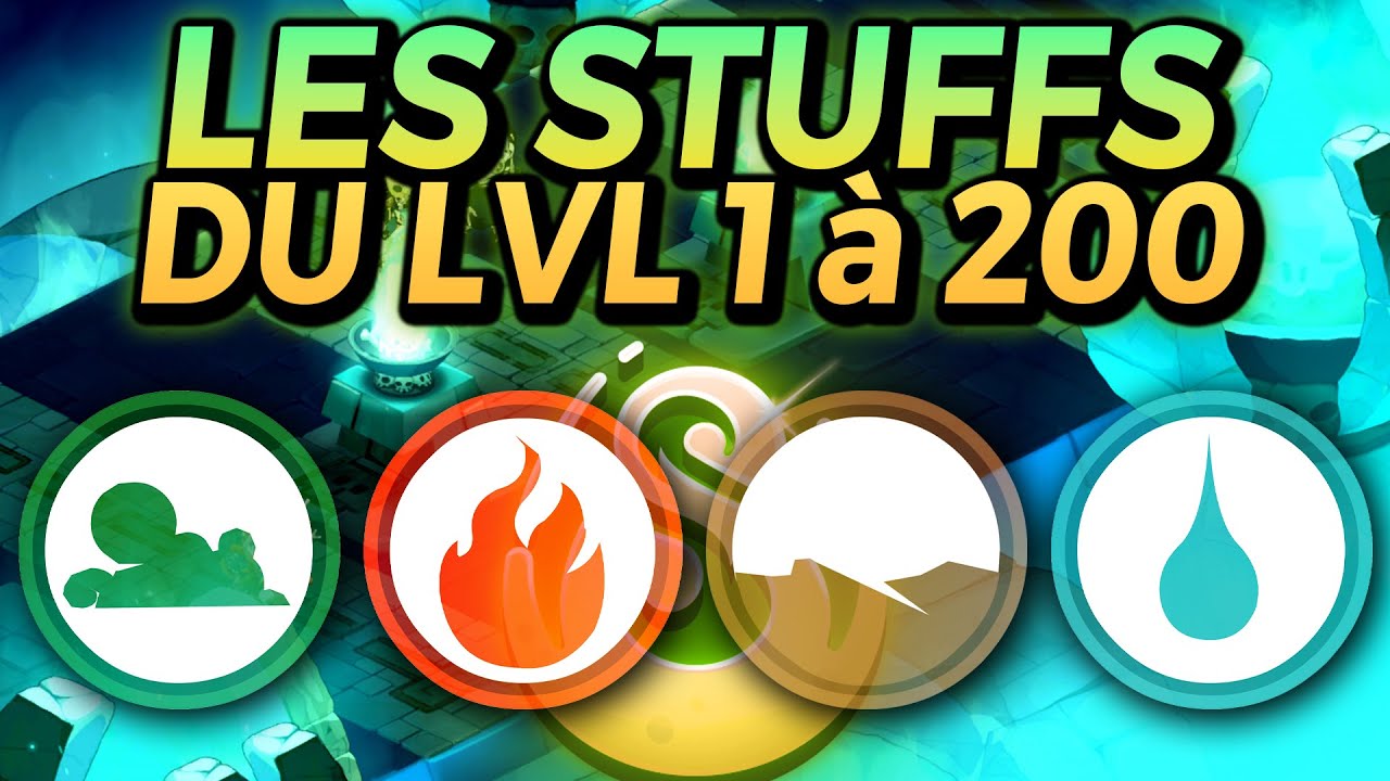 Se STUFFER sur DOFUS 3 (CHAQUE ÉLÉMENT)