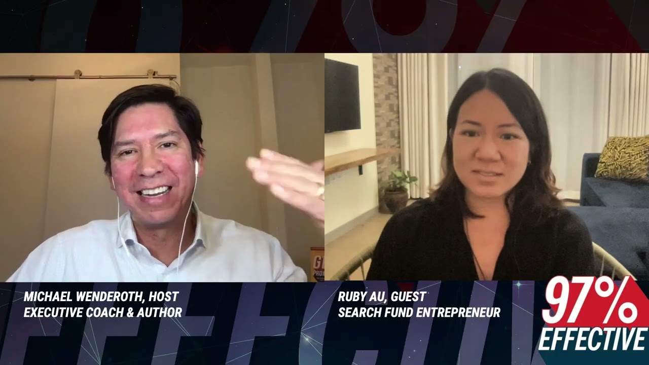 EP138–Ruby Au - The Little-Known Career Path to Entrepreneurship: Inside Search Funds