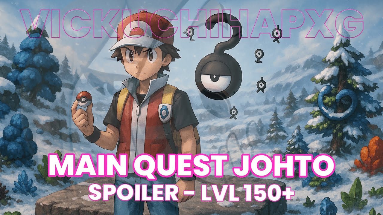 MAIN QUEST JOHTO - GUÍA RÁPIDA (POKEXGAMES) 2025