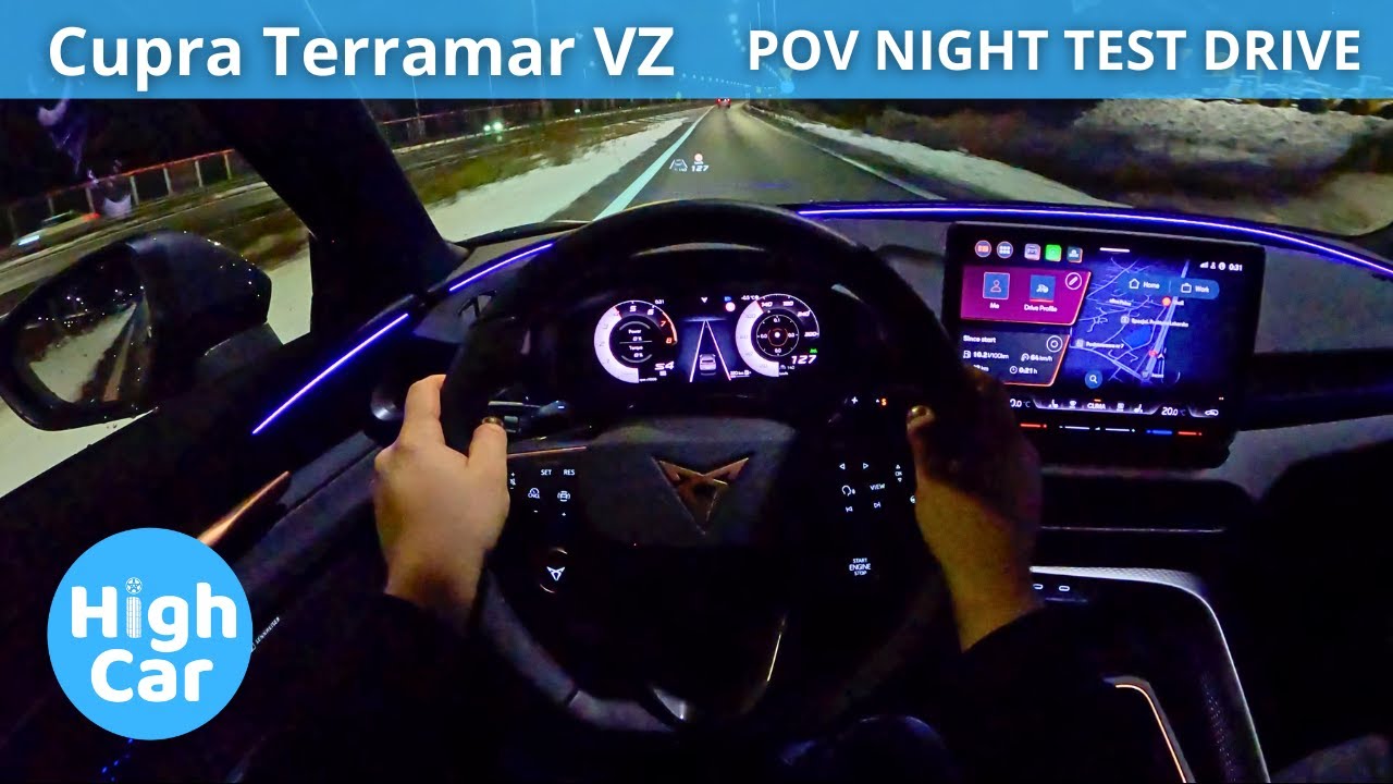 CUPRA TERRAMAR VZ 2025 [2.0 TSI 265HP] | POV NIGHT TEST DRIVE 4K