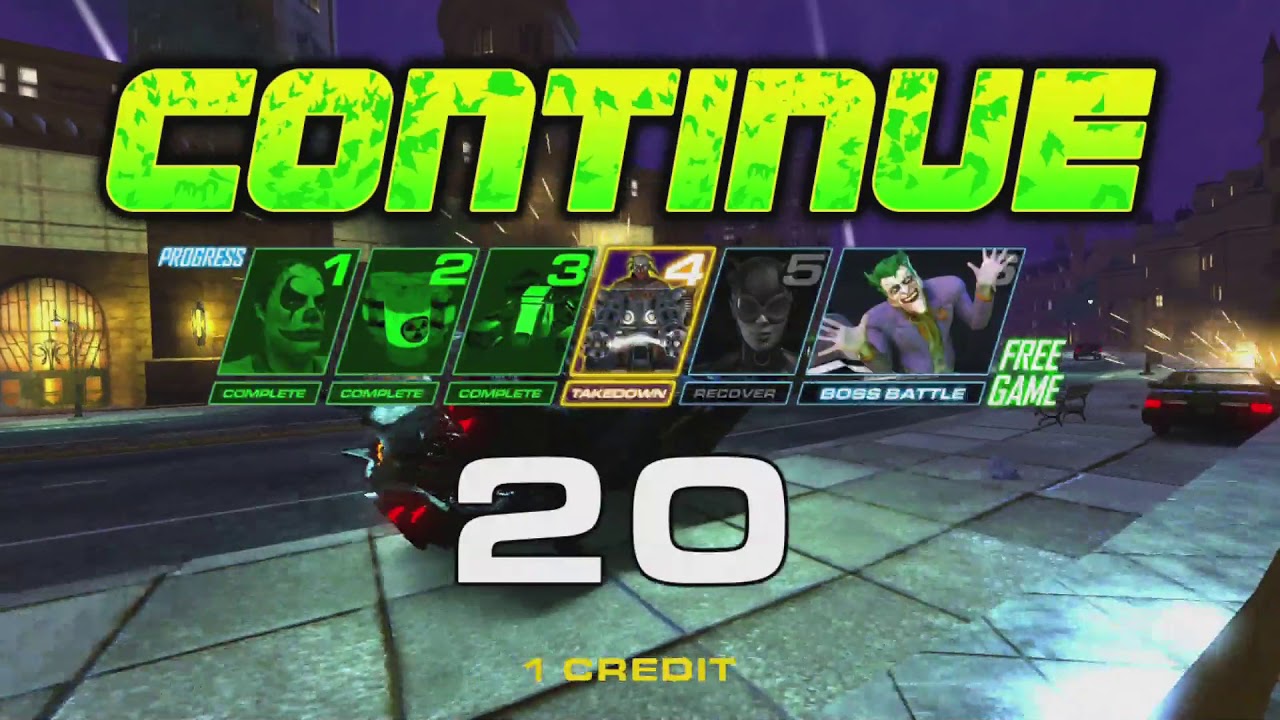 The Joker in BATMAN Arcade [Hard]