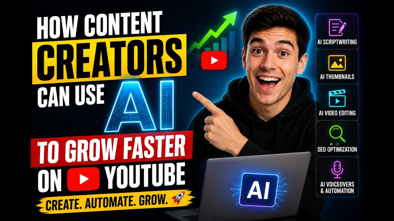 How Content Creators Can Use AI to Grow Faster on YouTube