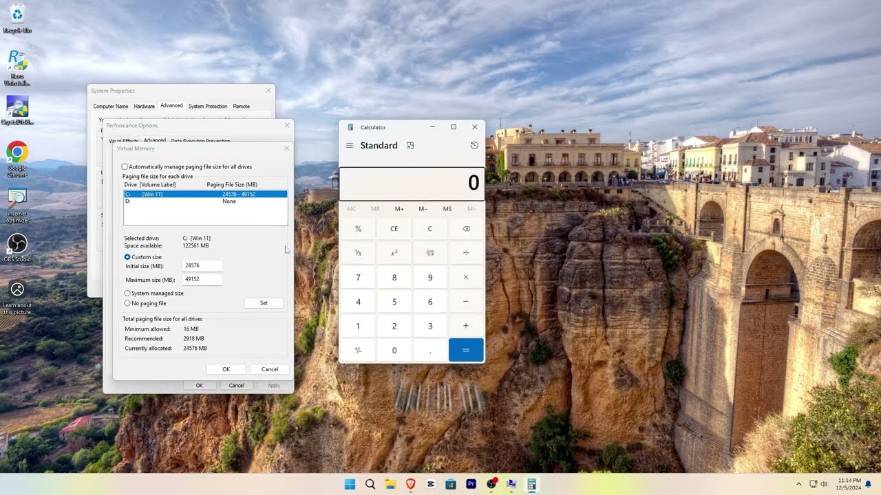 how to increase virtual memory on windows 11 or 10 for gaming pc Tutorial (Step By Step) [2025]