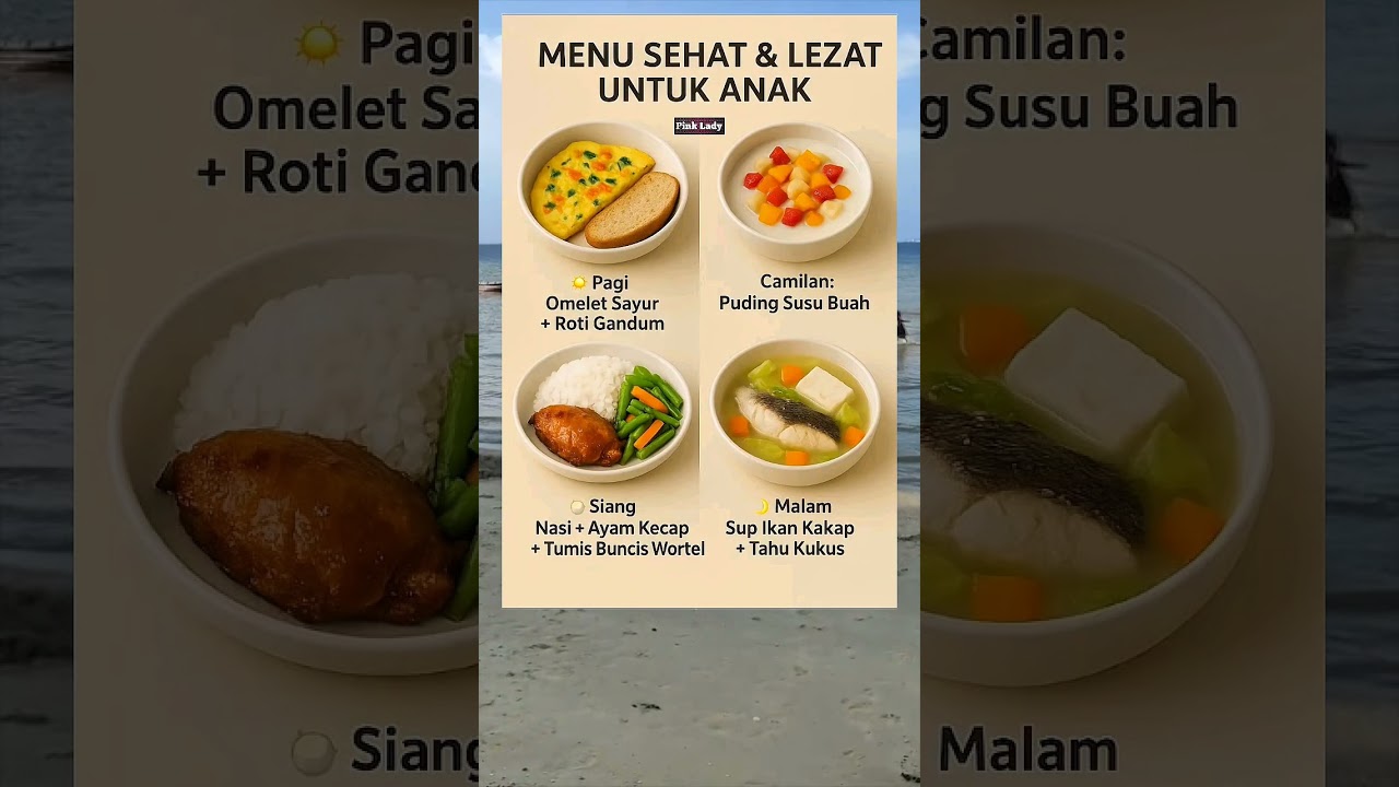 🥗 5 MENU SEHAT & LEZAT untuk ANAK yang Bikin MAKANAN Sehari-hari Jadi SERU! 😍🍴