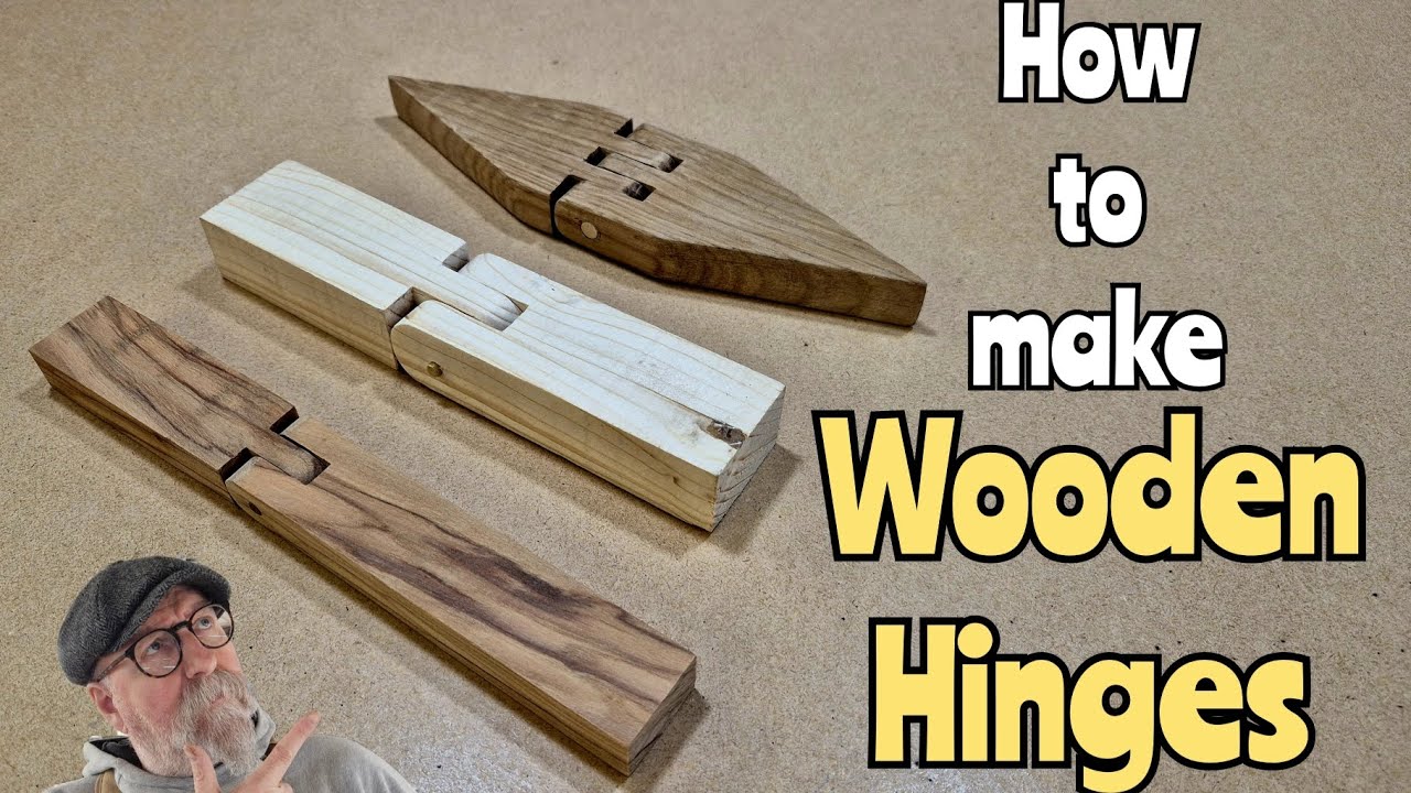Easy to make Wooden Hinges.