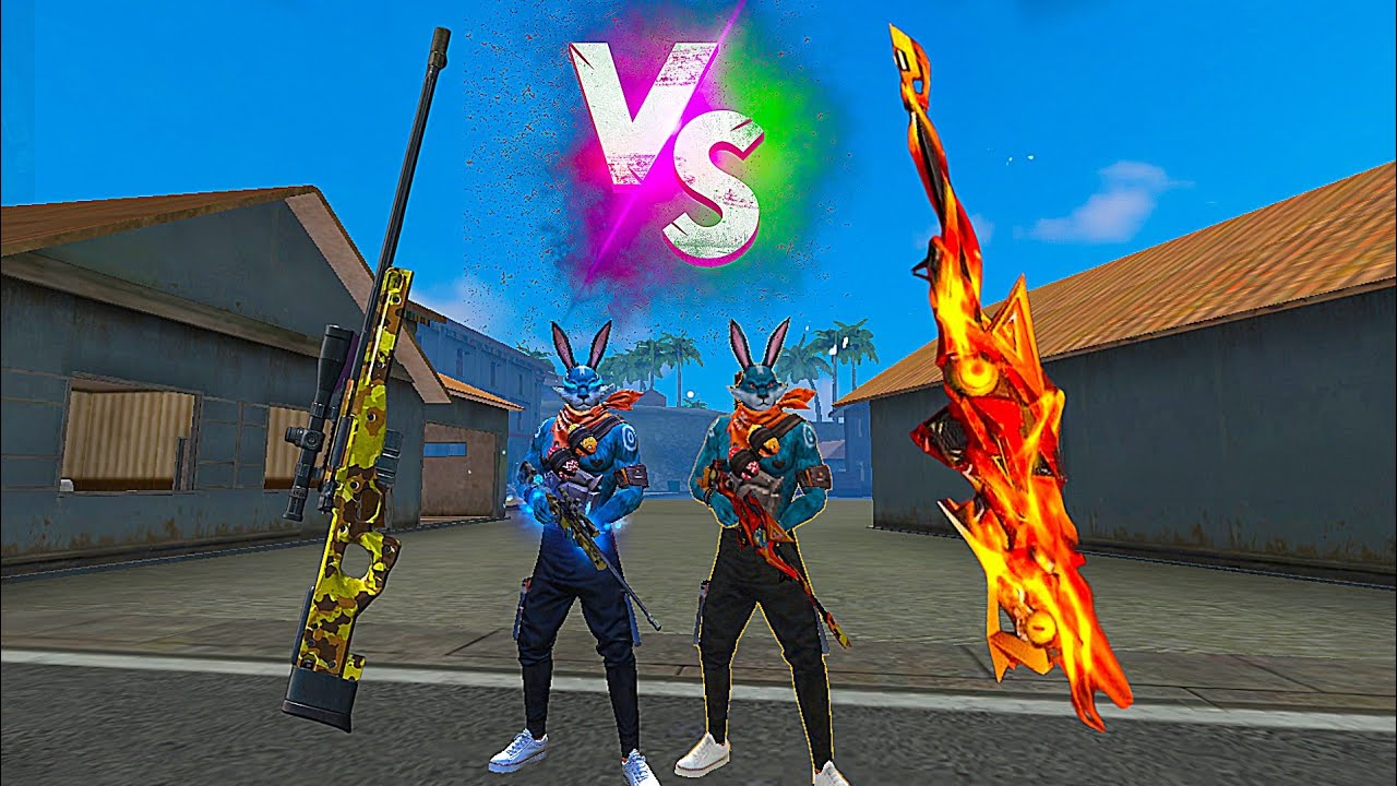 AWM против Crimson Firehorn AWM || Тест урона в Free Fire | Гейминг Раджу