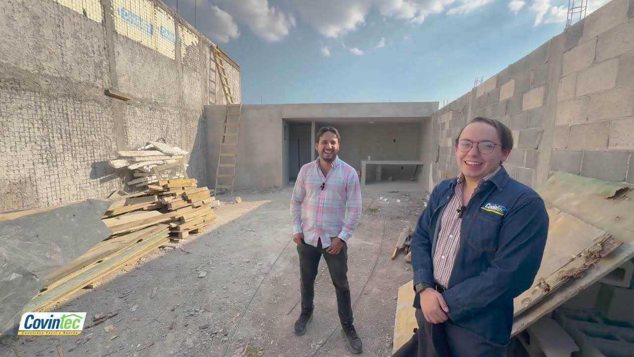 Construcción de PANEL COVINTEC de 2 NIVELES en Querétaro