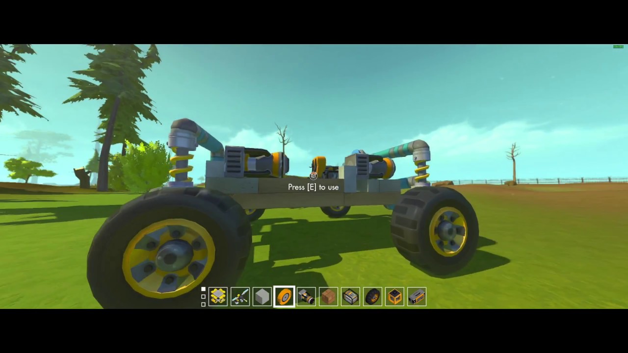 Best Suspension In Scrap Mechanic