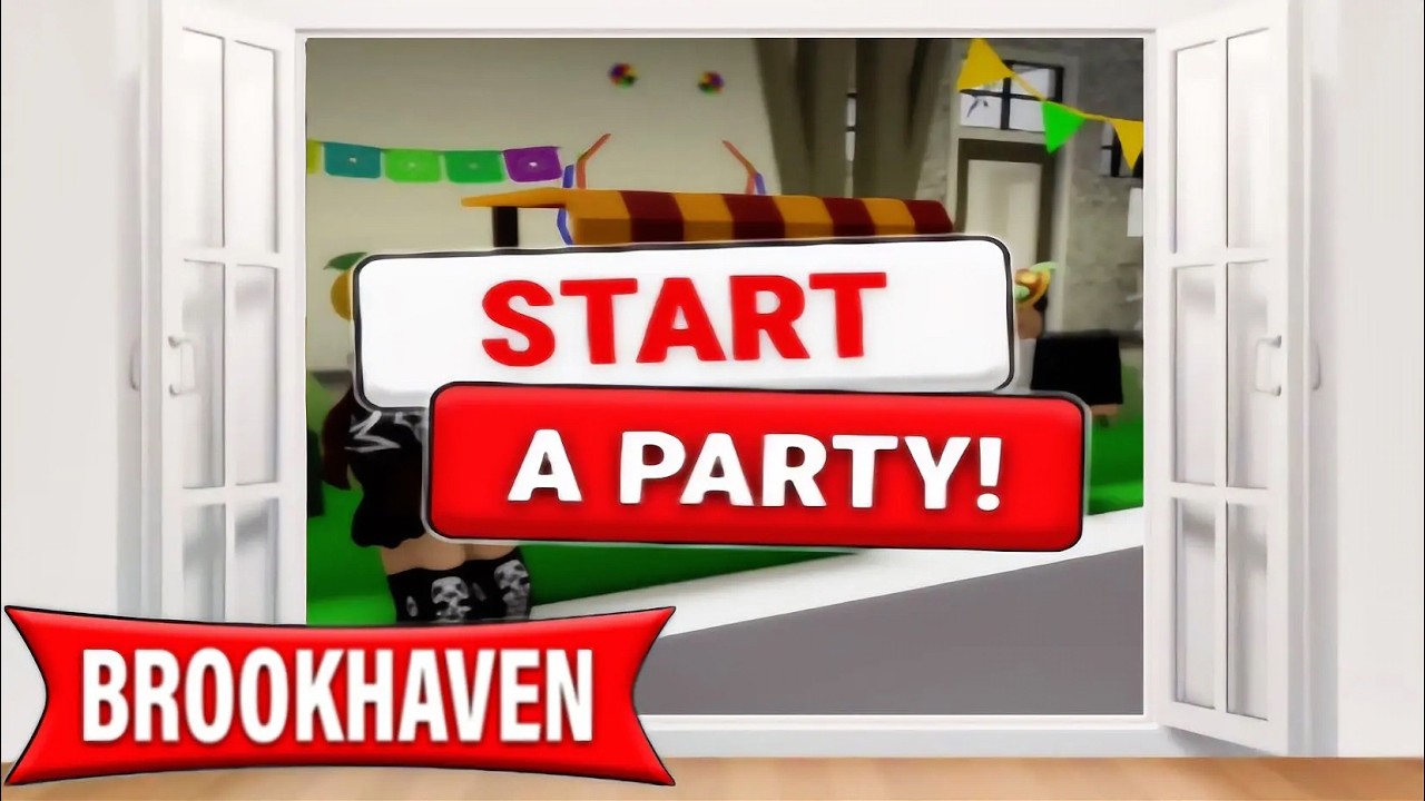 A MELHOR ATUALIZAÇÃO DO ANO? Novo Sistema de Festa do Brookhaven RP!