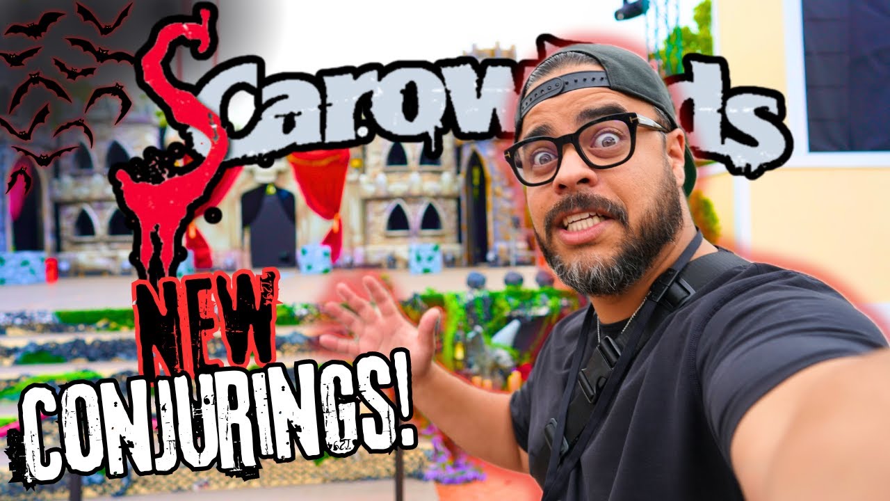 Scarowinds 2024 INSIDE ALL 5 HOUSES! Scare Zones! & Shows!