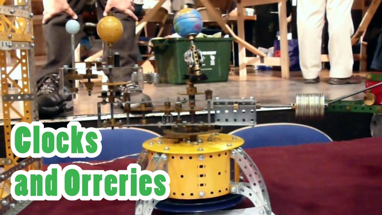 SkegEx Meccano Show 2013 - Clocks and Orreries