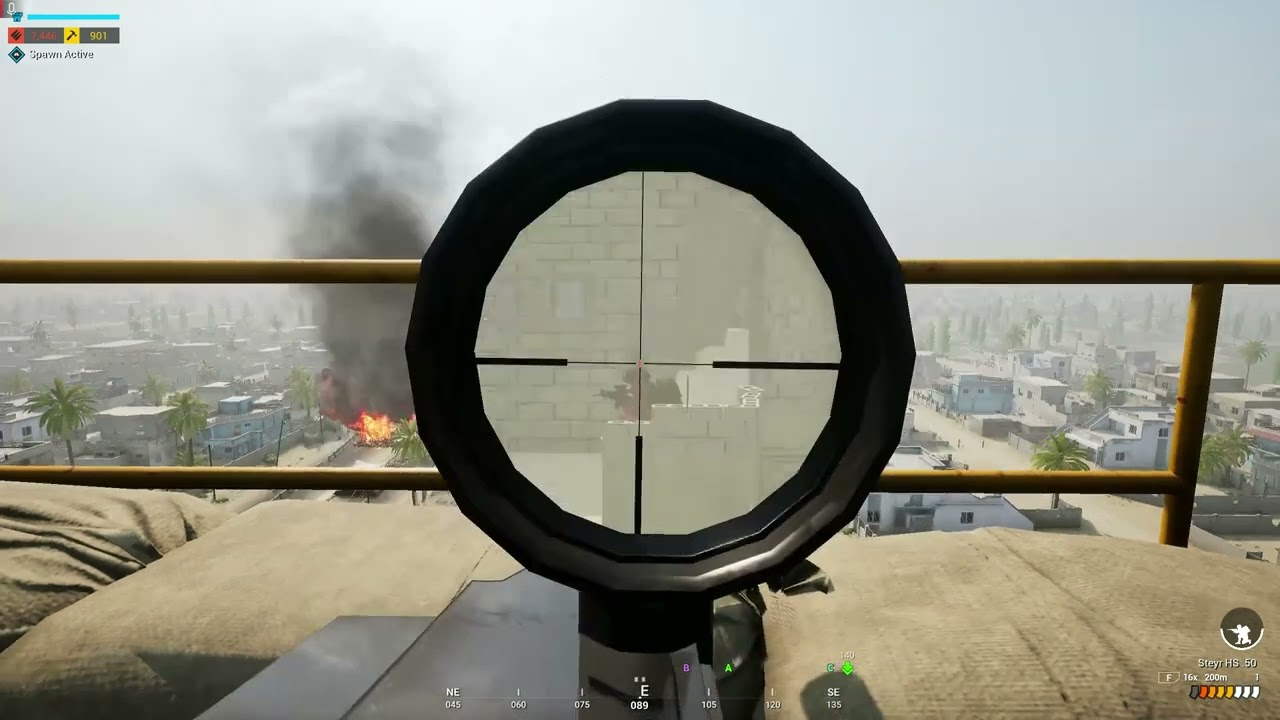 Squad gameplay / global escalation mod