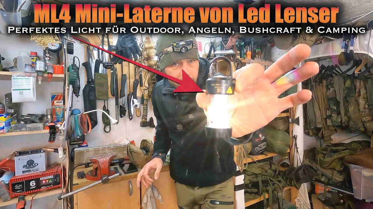 Ledlenser ML4 Warm Light - Perfekter Begleiter für Outdoor -
