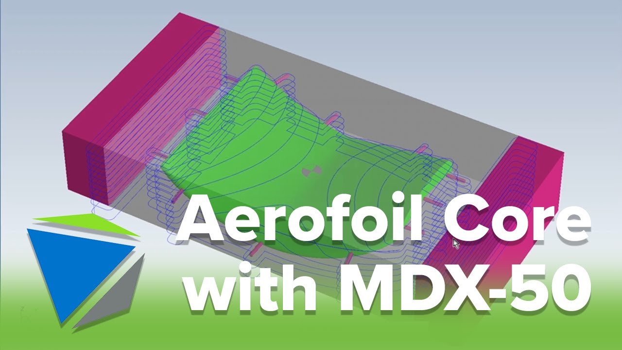 Aerofoil Core Machining Toolpaths with Picasoft Mayka CAM | DGSHAPE
