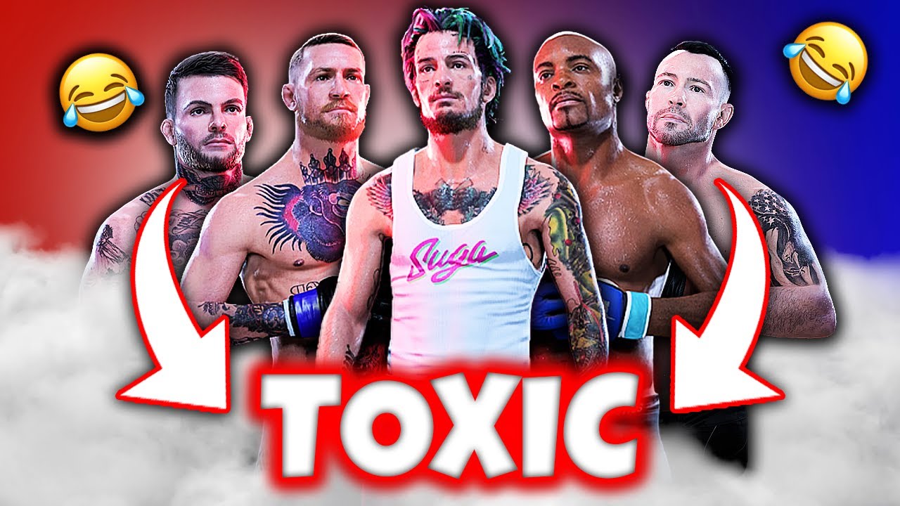 Я стал САМЫМ токсичным игроком UFC 5!