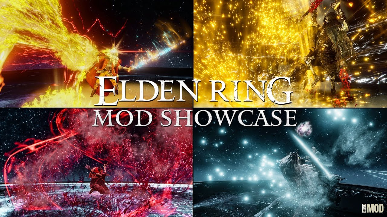 ALL Stellarium Modded Boss Fights Showcase | Elden Ring Golden Age Mod